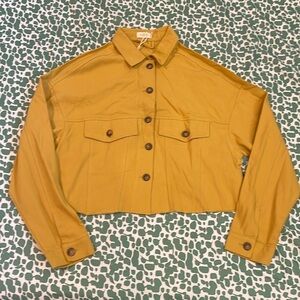 Roolee Button Crop Top Jacket